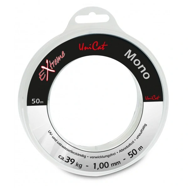 Uni Cat monofil Extreme Mono 50m 1,00mm 39kg