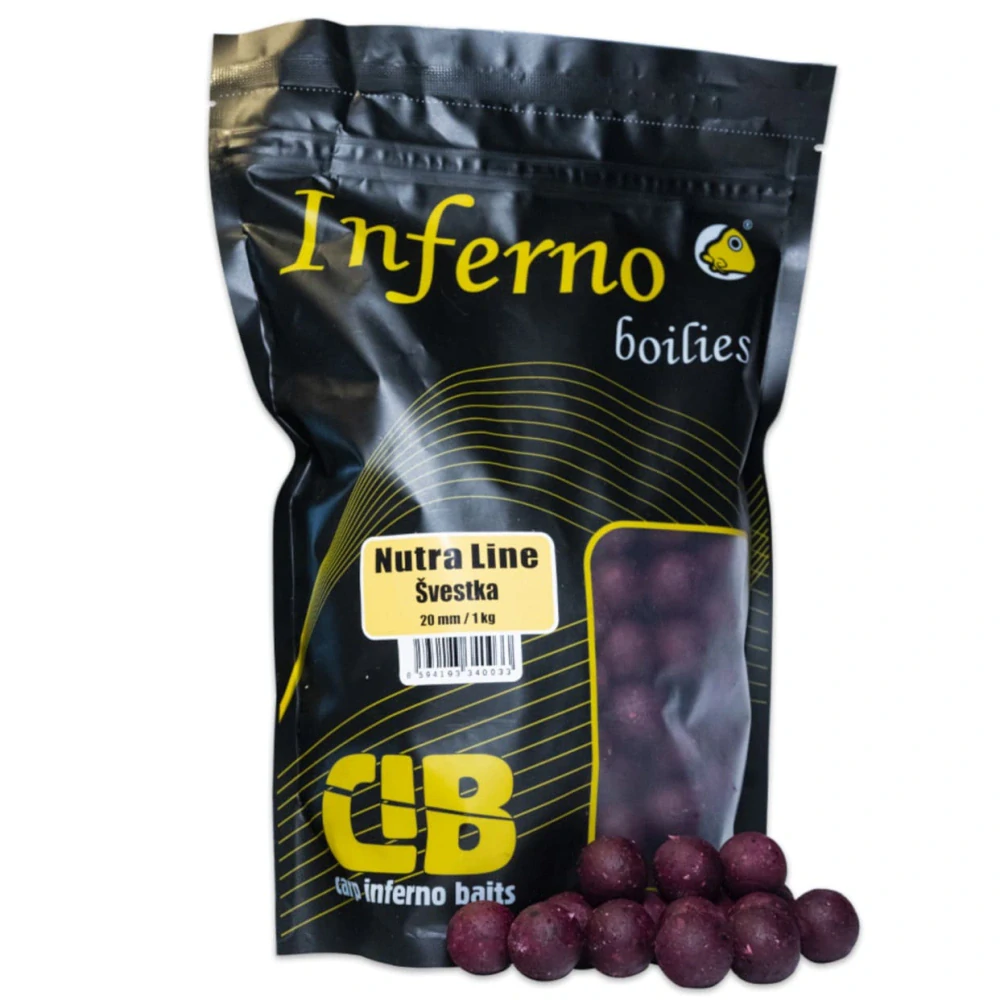 Carp Inferno Boilies Nutra Line - Slivka 20mm, 1 kg