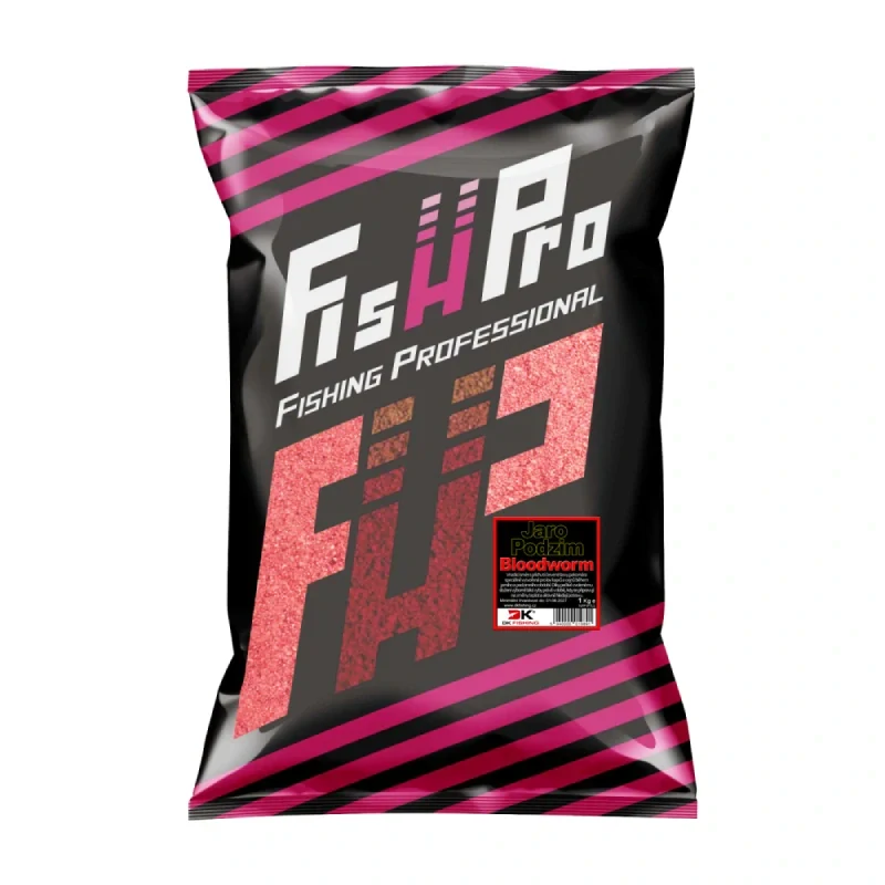 Fish Pro kŕmna zmes Jar-jeseň Bloodworm 1kg
