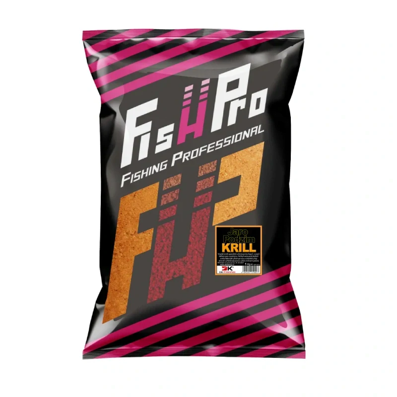 Fish Pro kŕmna zmes Jar-jeseň Krill 1kg