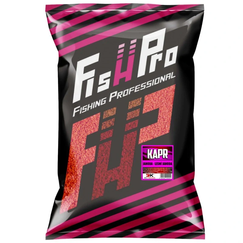 Fish Pro kŕmna zmes kapor jahoda-lesná jahoda 1kg