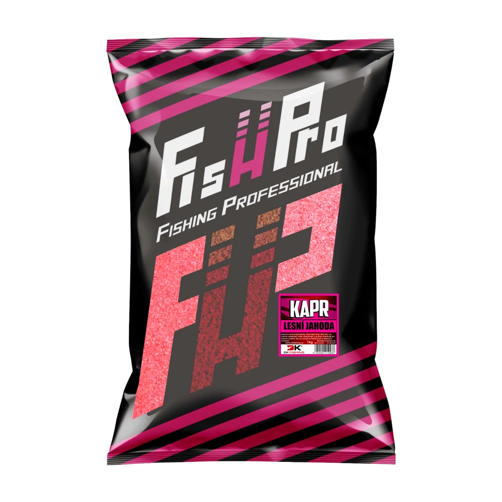 Fish Pro kŕmna zmes kapor lesná jahoda 1kg