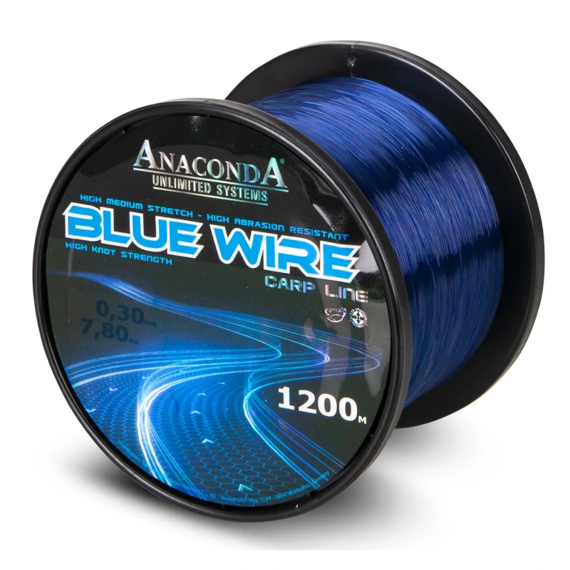 Anaconda vlasec Blue Wire 1200m 0.33 mm