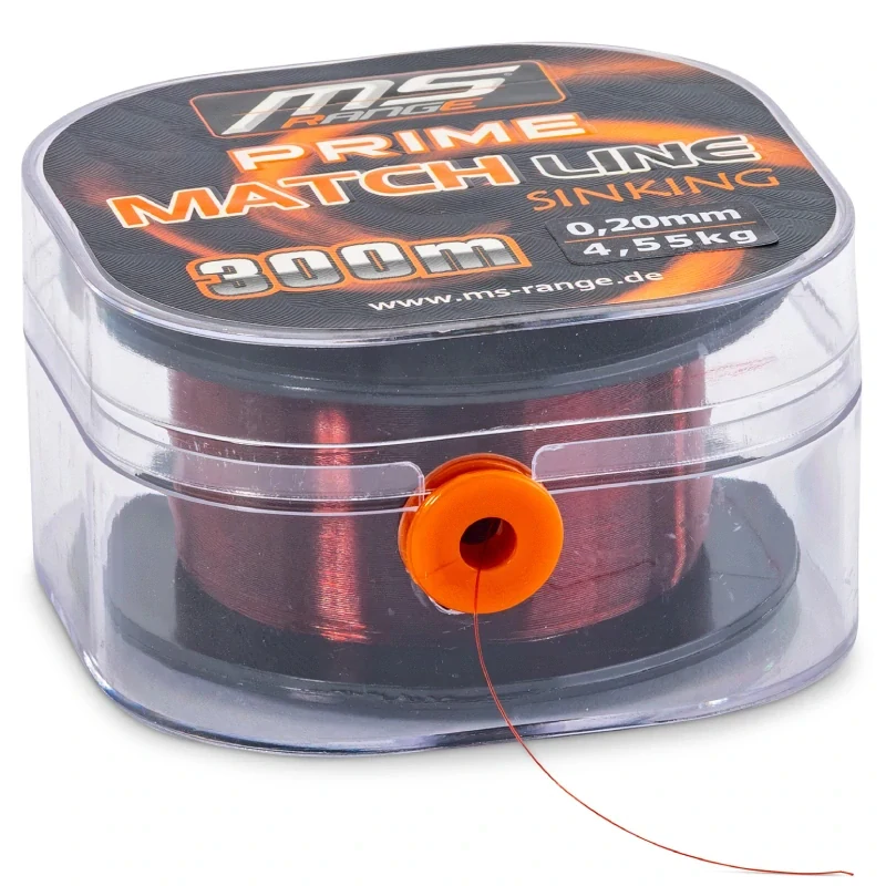 MS Range vlasec Prime Match Line 300 m Coffee Gold 0,18mm