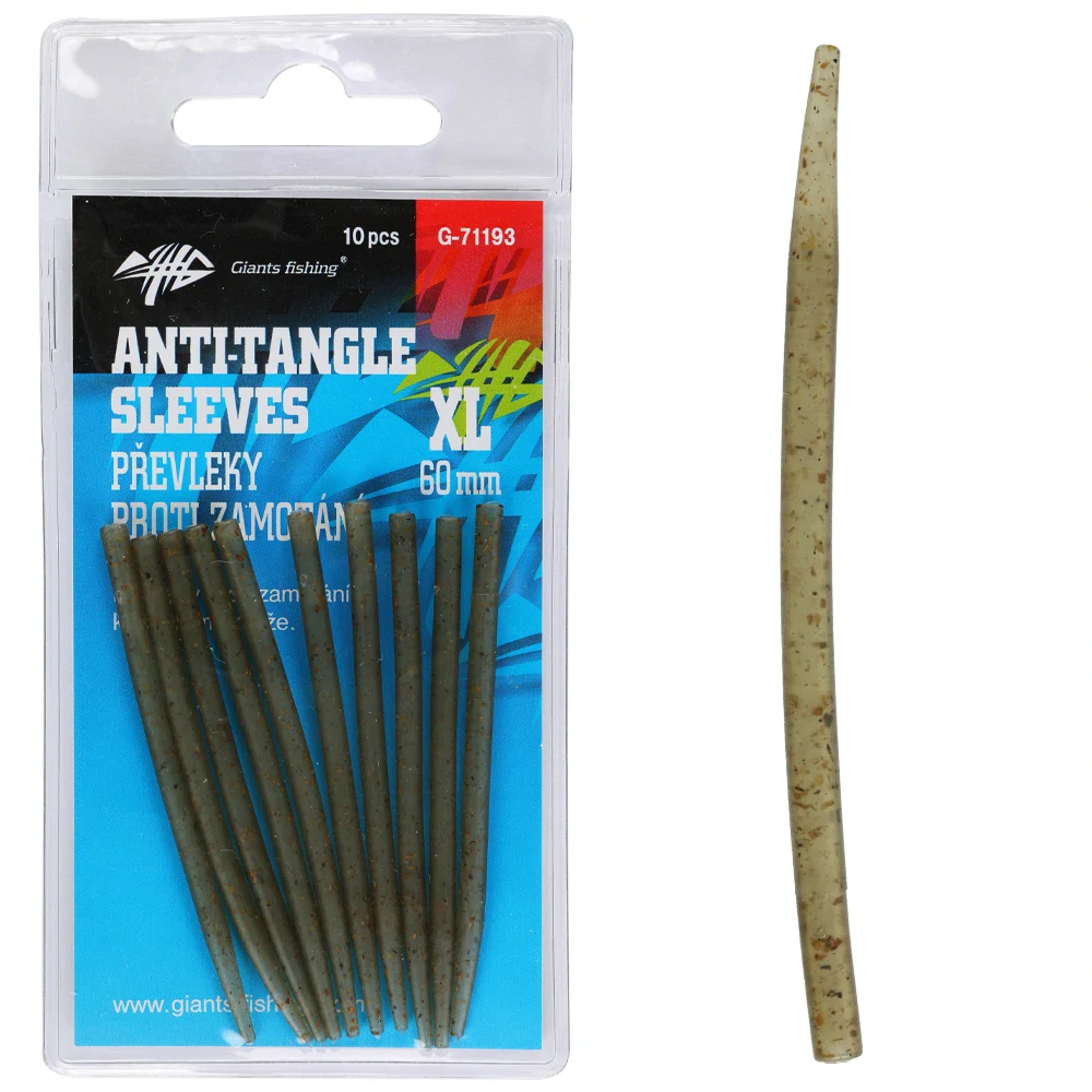 Giants fishing Prevleky proti zamotaniu Anti-Tangle Sleeves XL-60mm, 10ks