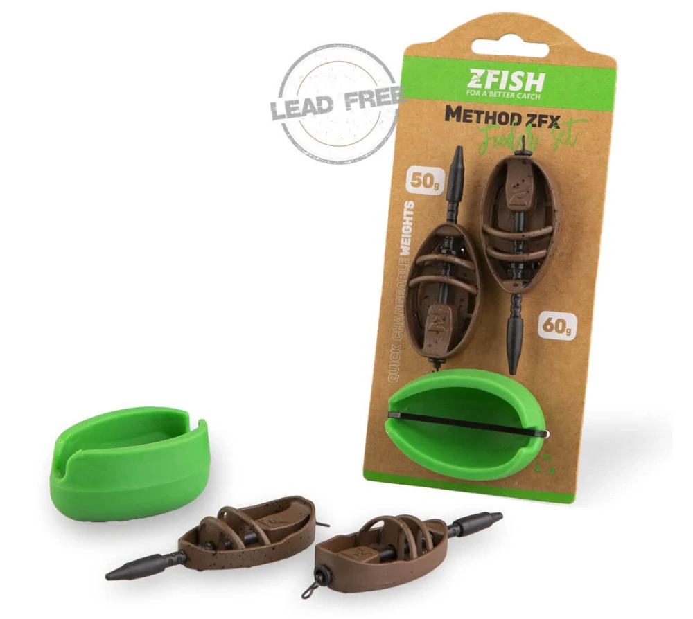 ZFISH SADA METHOD FEEDER SET ZFX 50,60 G + FORMIČKA