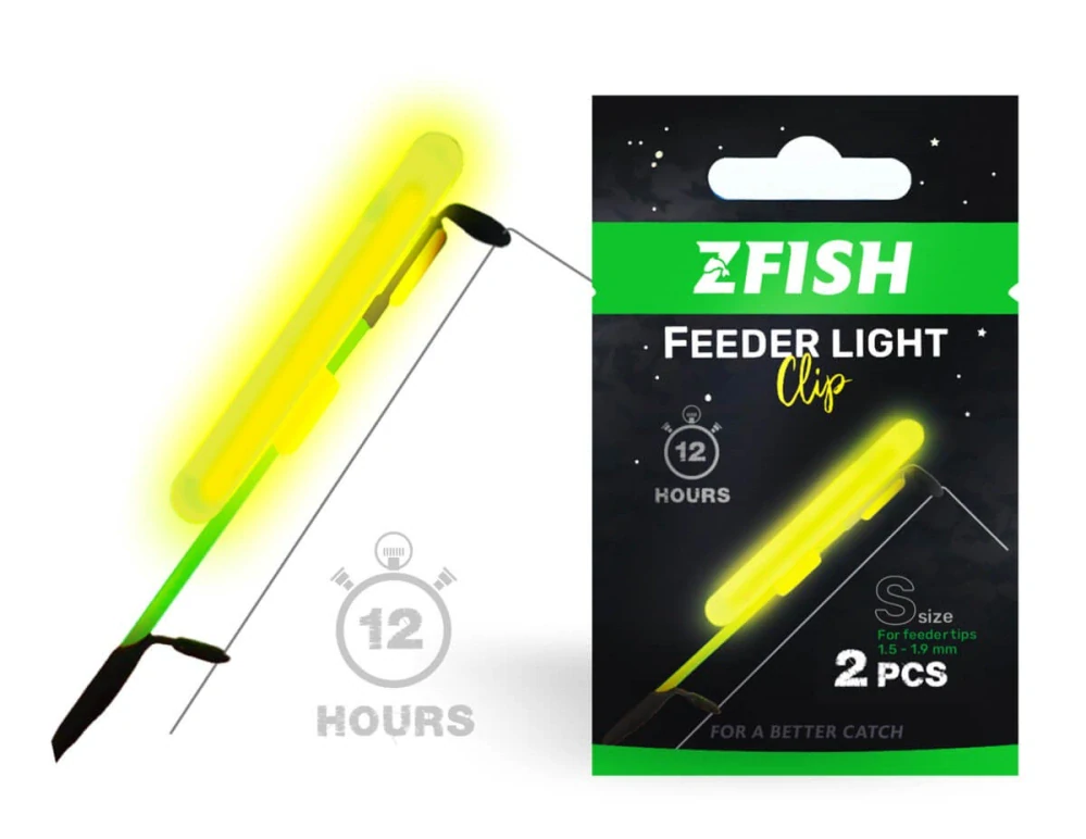 ZFISH CHEMICKÉ SVETLO FEEDER CLIP 2KS