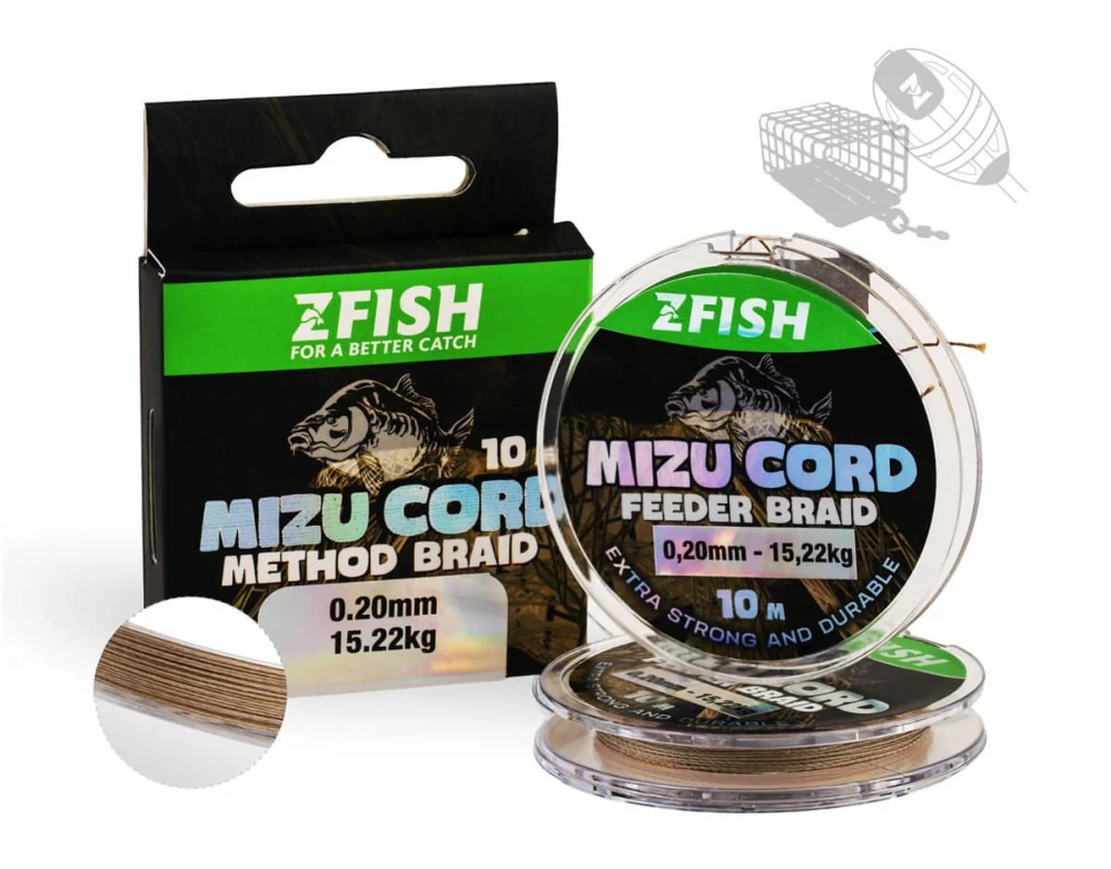 ZFISH ŠNÚRKA MIZUCORD METHOD FEEDER BRAID 10M
