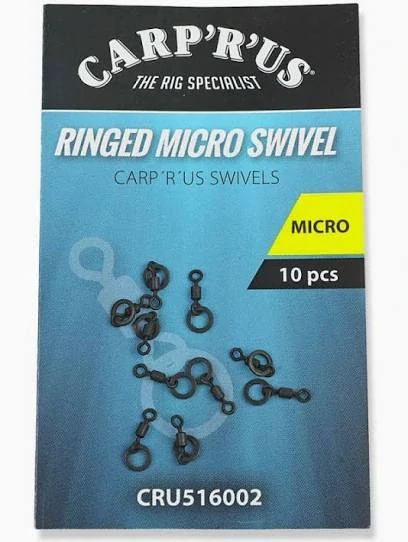 Carp´R´Us Obratlíky Ringed Micro Swivel 10ks