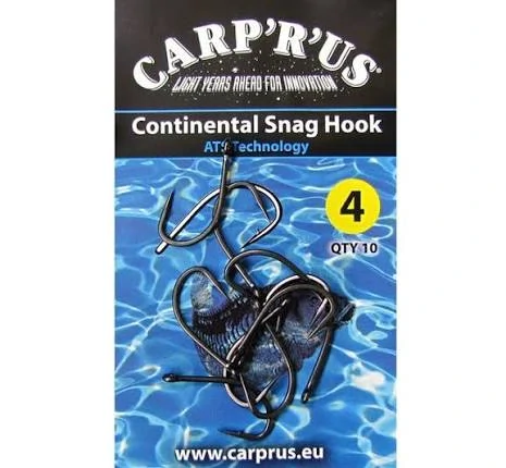Carp´R´Us Háčiky Continental Snag Hook ATS 10ks