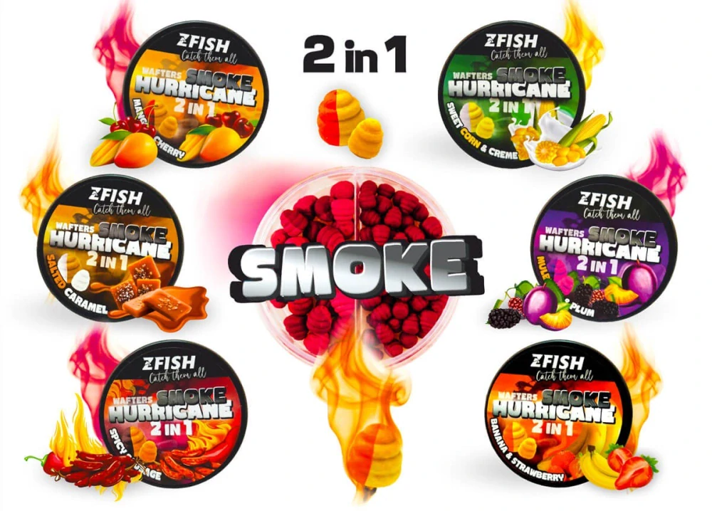 ZFISH SMOKE HURRICANE WAFTERS 2IN1
