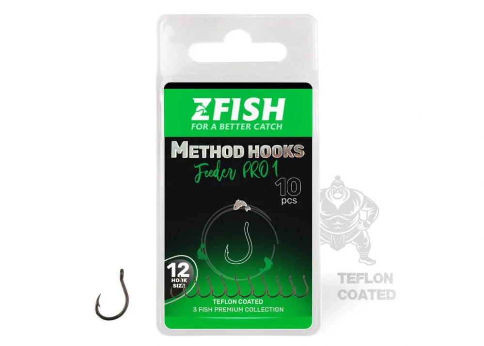 ZFISH HÁČKY METHOD FEEDER PRE 1