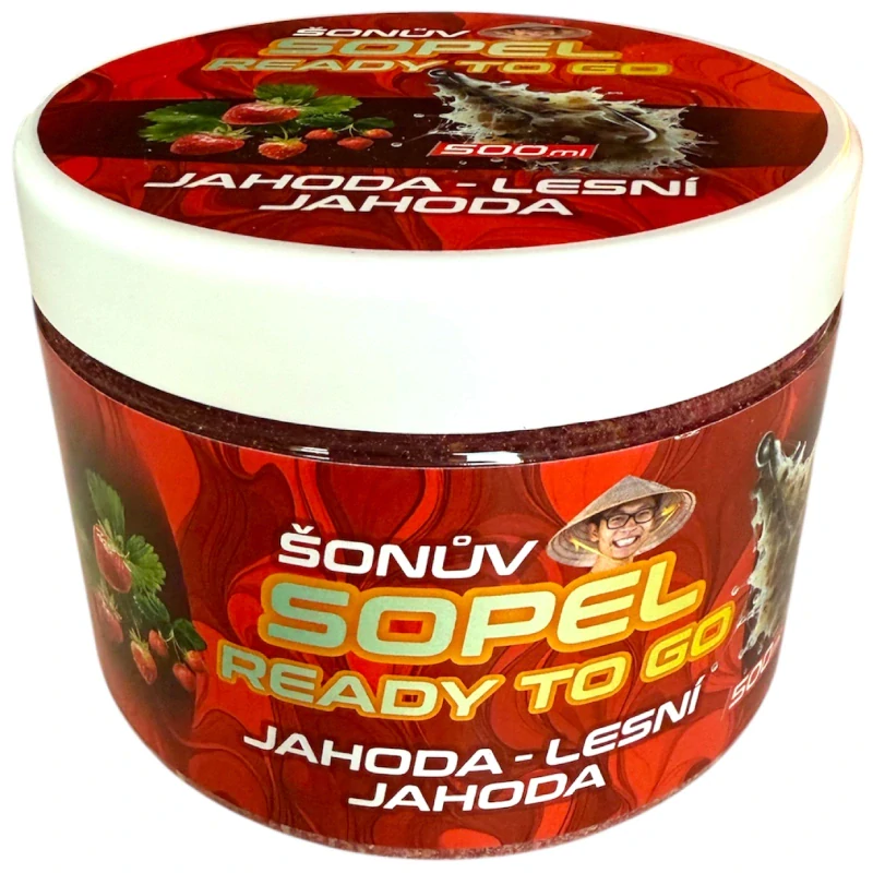 Šonův Sopel Ready to Go jahoda/lesná jahoda 500 ml