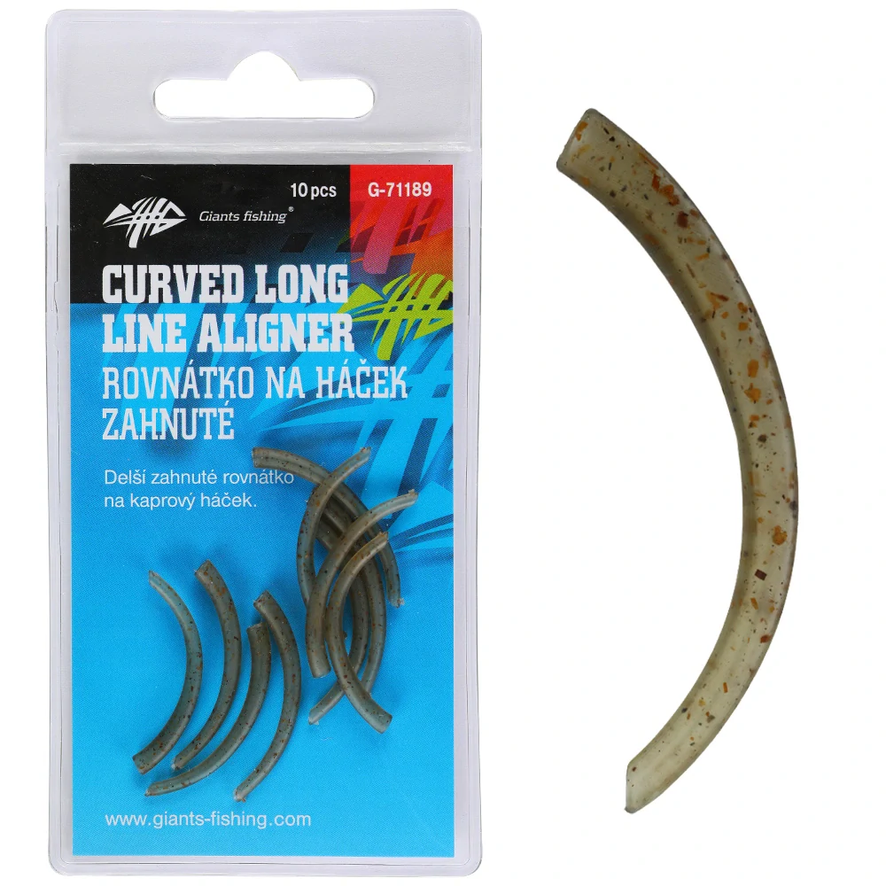 Giants fishing Rovnátko na háček Curved Long Line Aligner 10ks