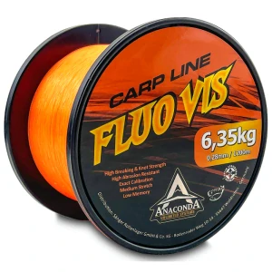 Anaconda vlasec Fluo Vis oranžový 1200m 0,33 mm