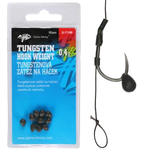 Záťaž na háčik Tungsten Hook weight 0,4g/10ks