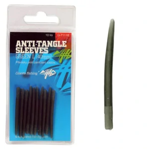Prevleky proti zamotaniu Anti-Tangle Sleeves Green L / 10ks (40mm)