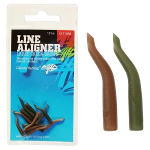 Rovnátka na háčik Line Aligner-Small Green-Brown/12pc