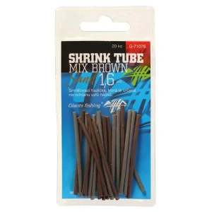 Zmršťovacia hadička mix farieb Shrink Tube Brown-Sand 2,4mm, 20ks