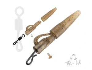 ZFISH ZÁVESKA LEAD CLIP SET & TAIL RUBBER + QC