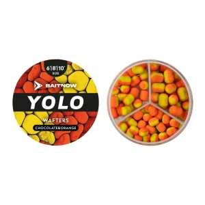 WAFTERS METHOD FEEDER - YOLO ORANGE&YELLOW CHOCOLATE-ORANGE VEĽ. 6/8/10, 24g - balenie