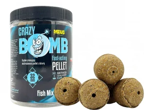 EXTRUDOVANÉ PELETY 32MM CRAZY BOOMB FISH MIIX