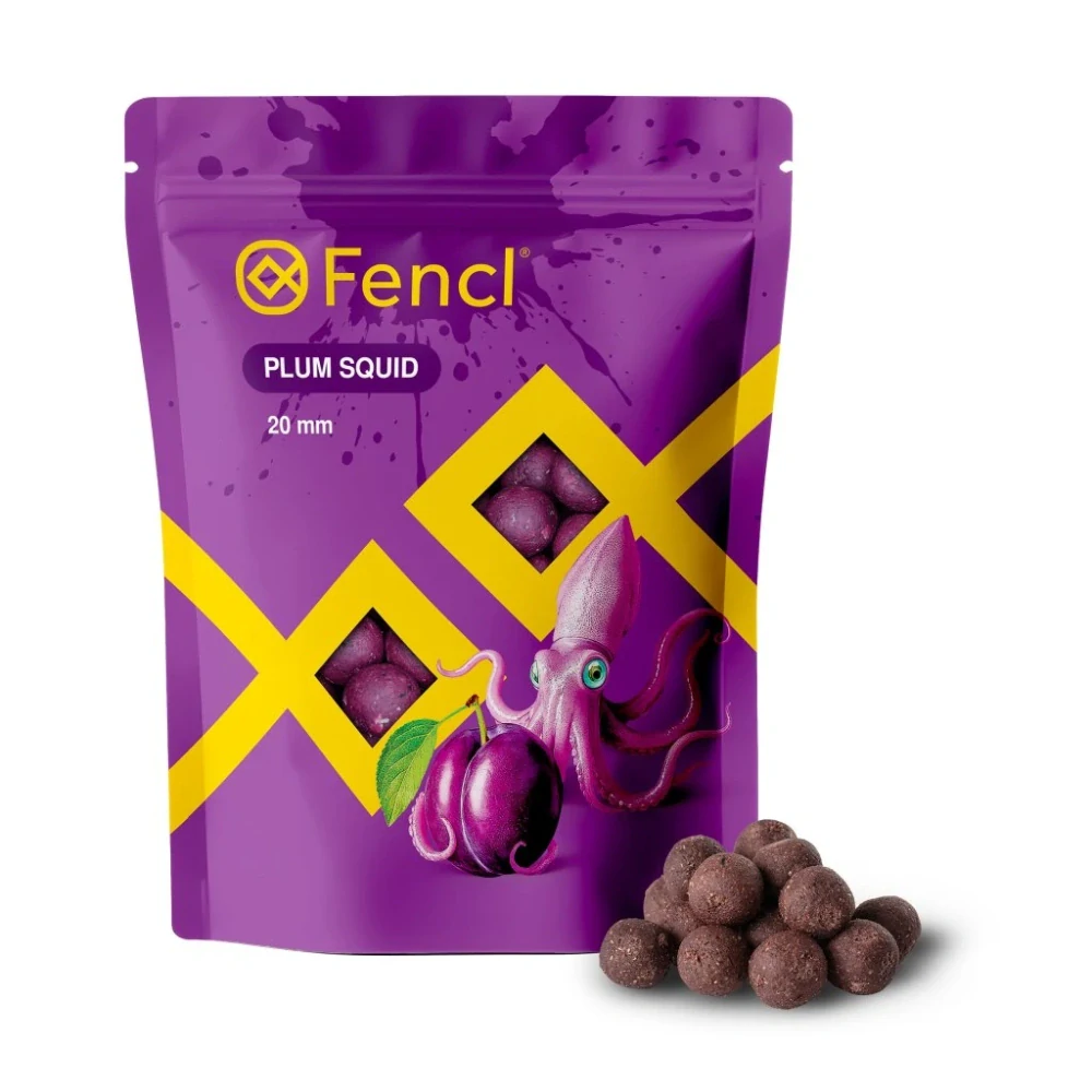 Fencl Boilie Plum Squid 900g