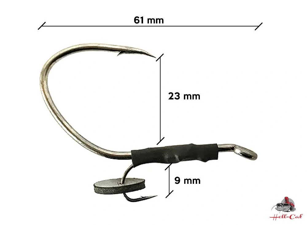 Hell-Cat Háčik Hook Live Bait Sumec vel. 6/0,1ks