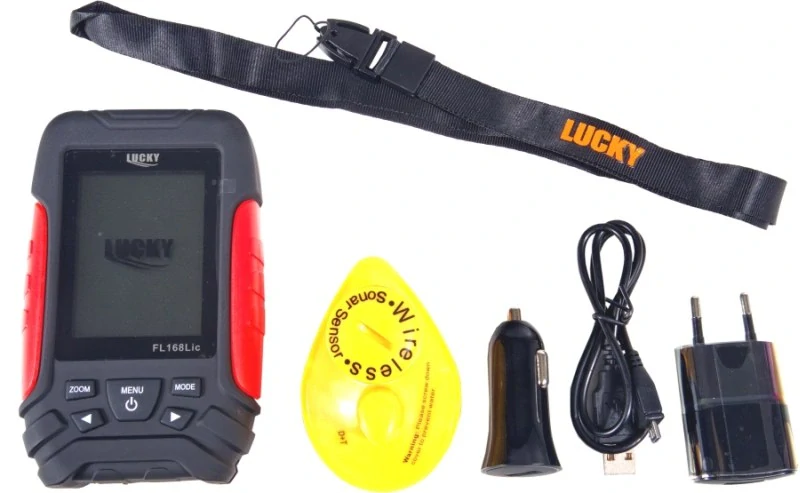 Bezdrôtový farebný nahadzovací sonar FL168LiC-W