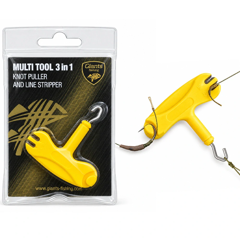 Giants fishing Doťahovač uzlov a sťahovač šnúrok Multi Tool 3in1 Knot Puller and Line Stripper
