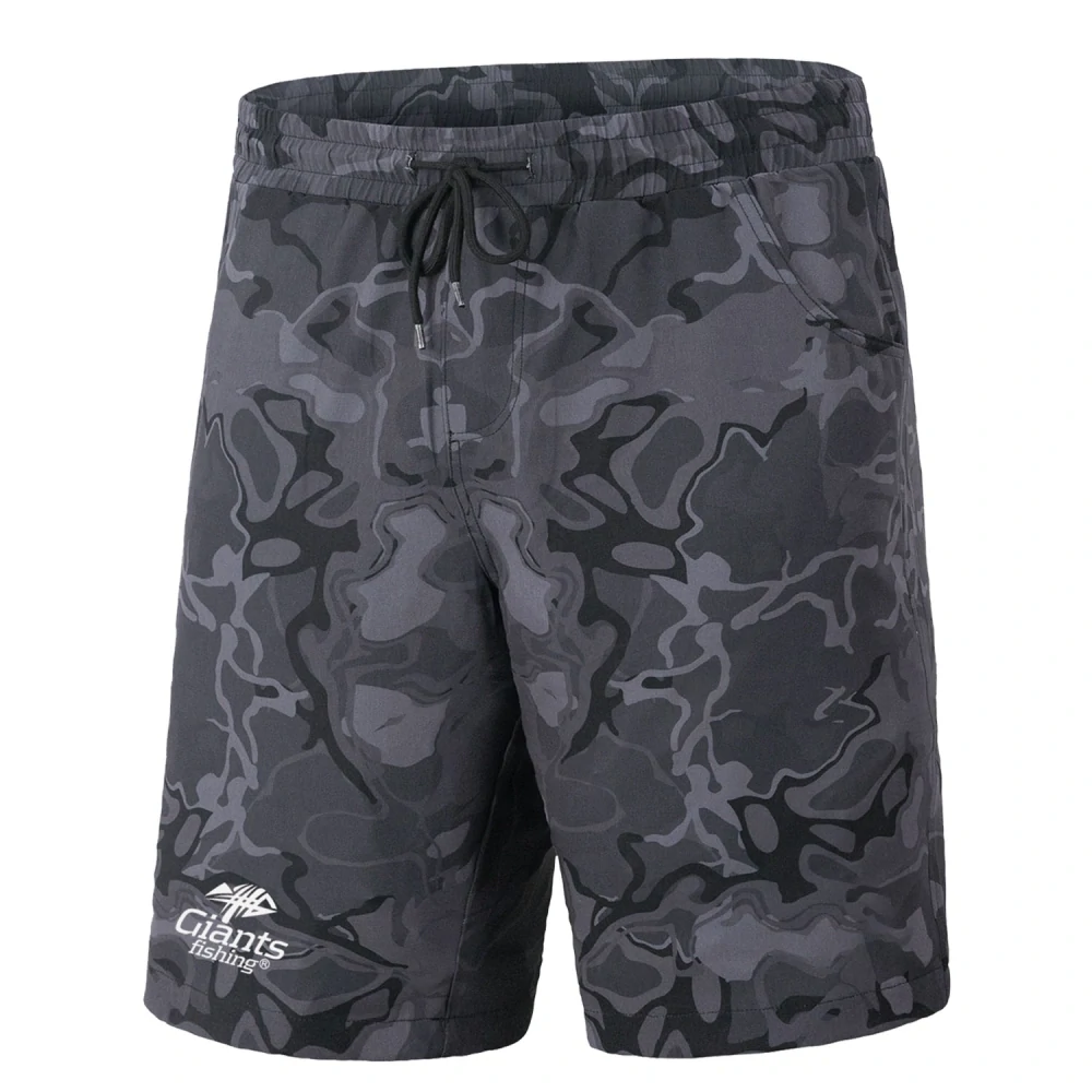 Giants Fishing Kraťasy Shorts Quick Dry UV50+Camo Grey
