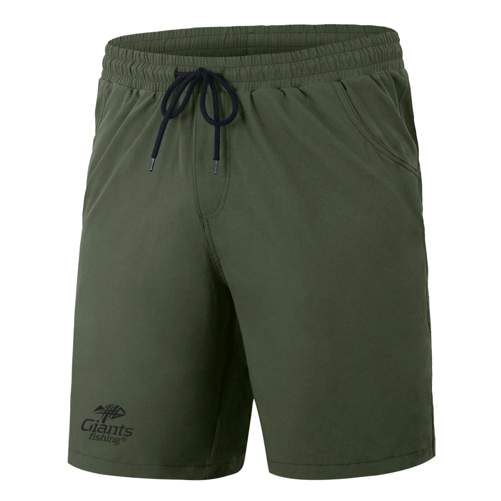 Giants Fishing Kraťasy Shorts Quick Dry UV50+Tmavozelené
