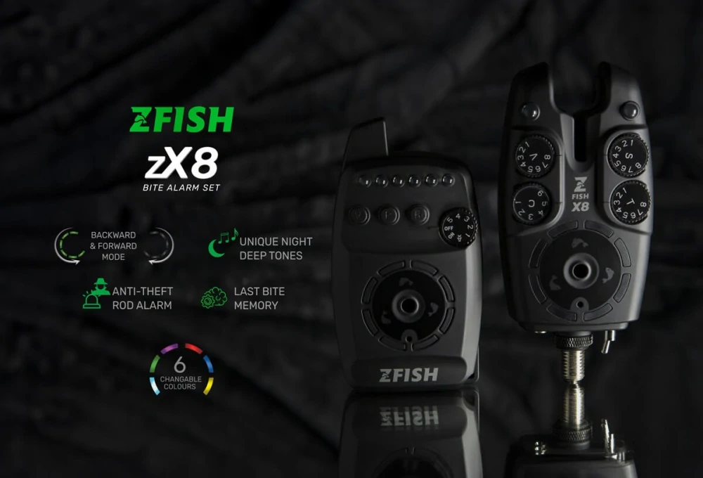 ZFISH SADA HLÁSIČOV BITE ALARM SET ZX8 PRE 2+1