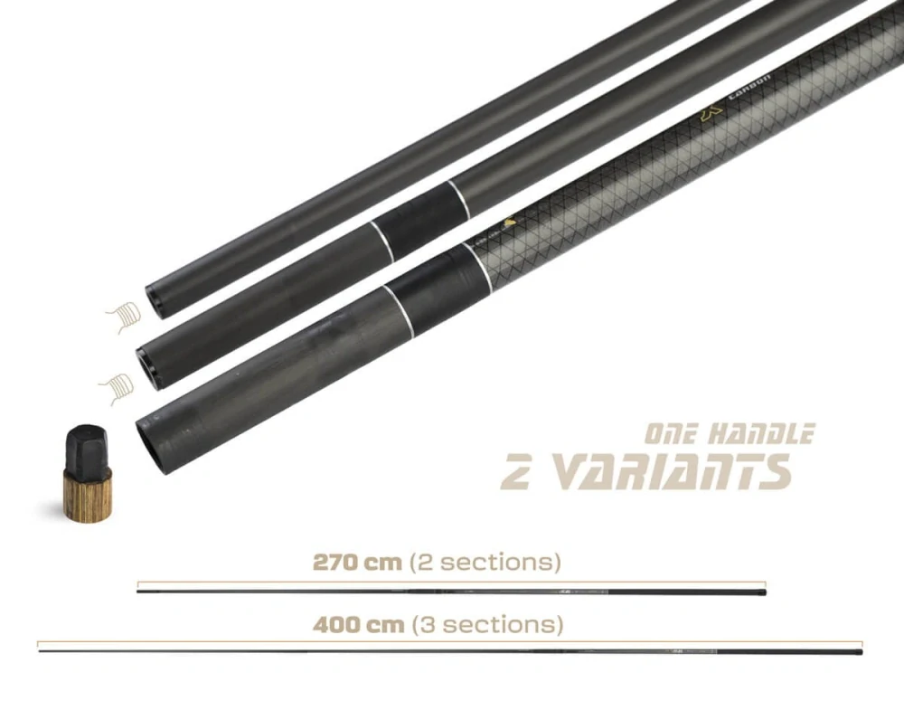 ZFISH PODBERÁKOVÁ TYČ TACTICAL HANDLE 4.0M