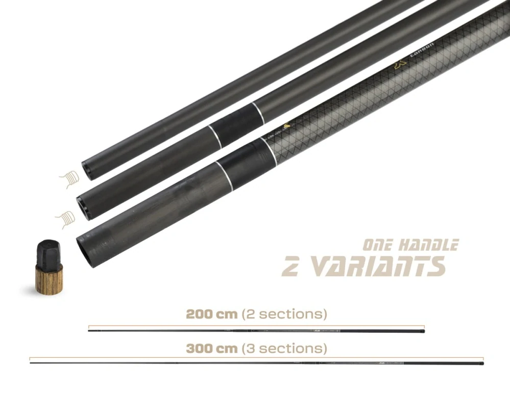 ZFISH PODBERÁKOVÁ TYČ TACTICAL HANDLE 3.0M