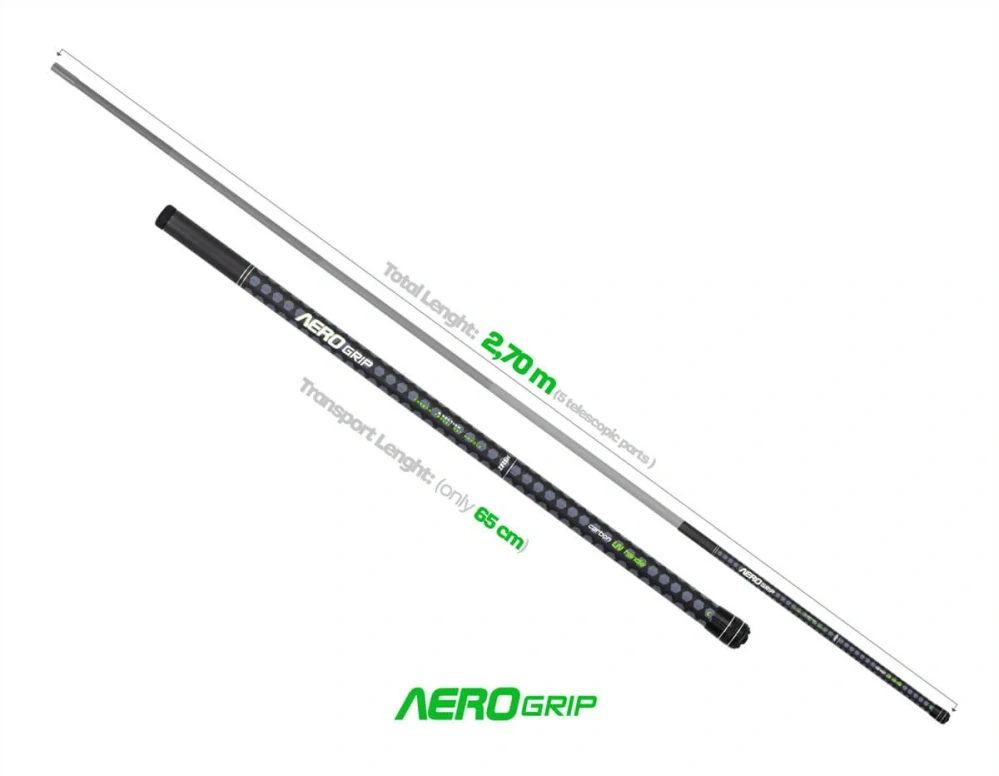 ZFISH PODBERÁKOVÁ TYČ AERO GRIP TRAVEL 2.70M