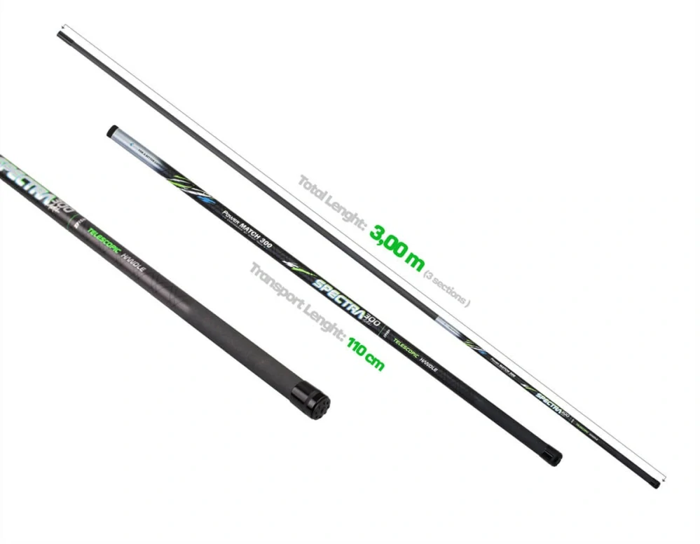 ZFISH PODBERÁKOVÁ TYČ SPECTRA TELE HANDLE 3.0M
