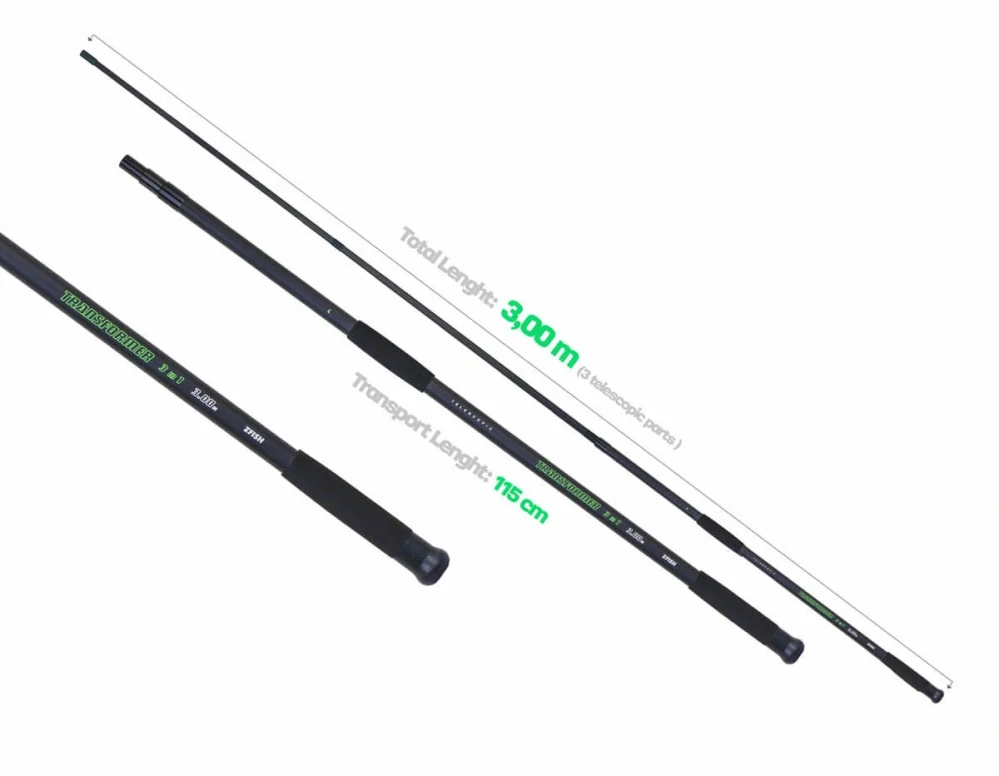 ZFISH PODBERÁKOVÁ TYČ TRANSFORMER 3M LANDING NET HANDLE