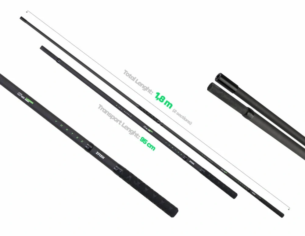 ZFISH Podberáková Tyč Vortex 1.8m Landing Net Handle