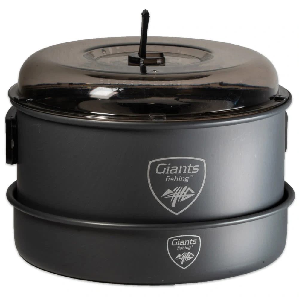 Giants fishing Sada riadu s kanvičkou 3 Piece Pan & Kettle Set