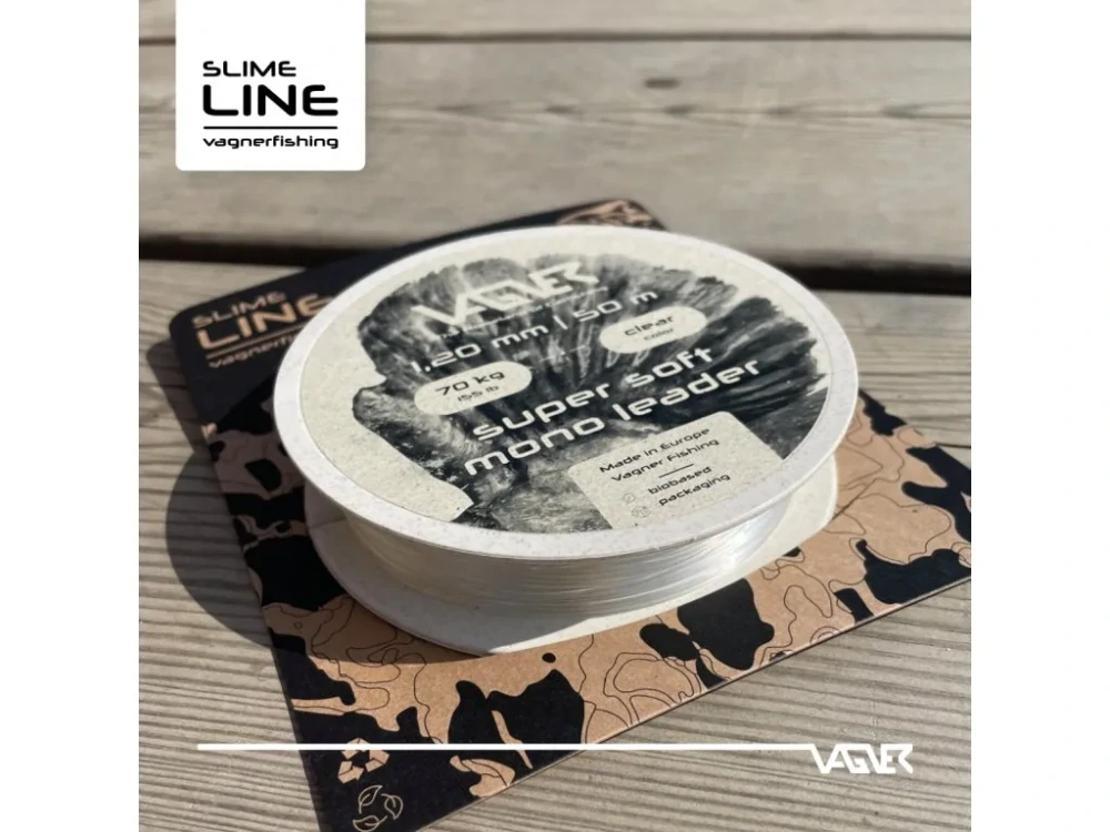 Vagner Náväzcový vlasec Super Soft Mono Leader 50m, 1,00mm