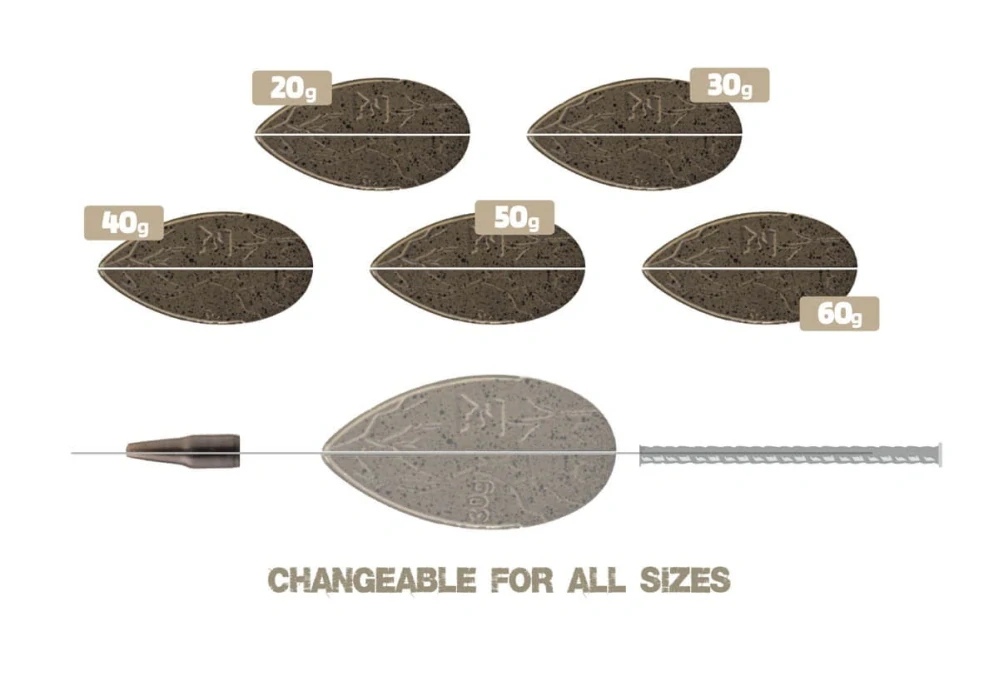 ZFISH METHOD FEEDER SET FEEDA X 30,40 G + FORMIČKA
