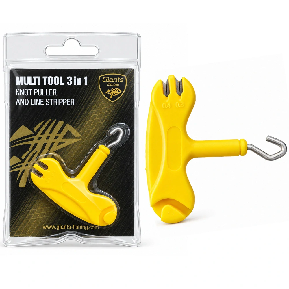 Giants fishing Doťahovač uzlov a sťahovač šnúrok Multi Tool 3in1 Knot Puller and Line Stripper