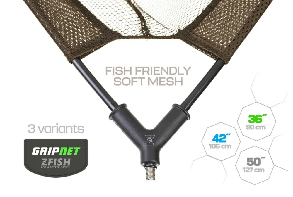 ZFISH PODBERÁKOVÁ HLAVA GRIPNET LANDING NET 42"