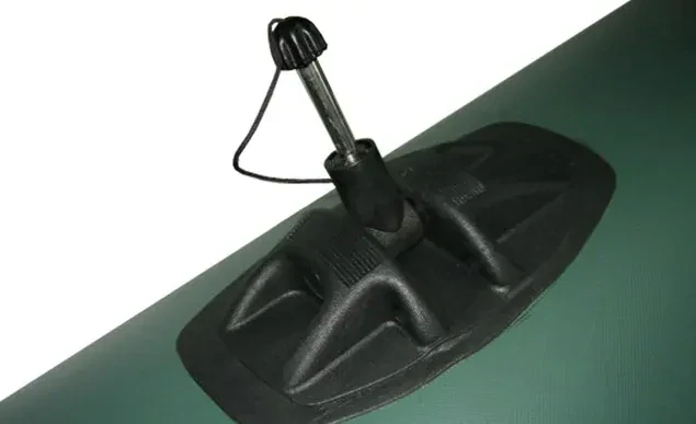 Čln Kolibri KM-300 D šedý, vystužená podlaha