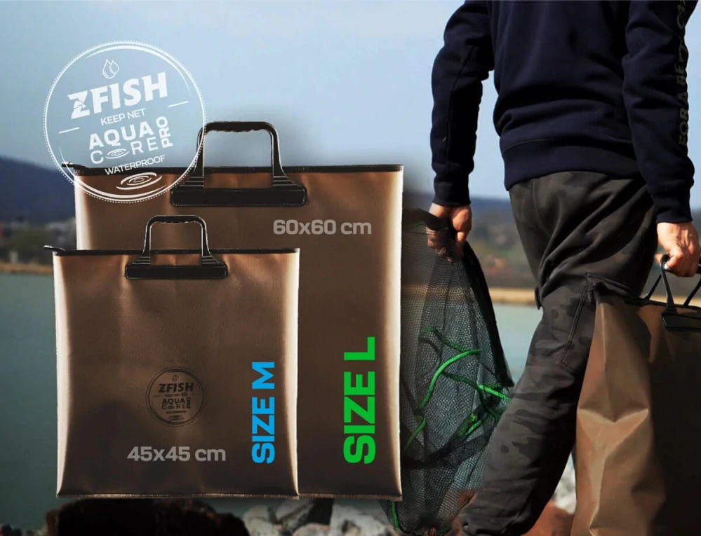ZFISH NEPROMOKAVÁ TAŠKA AQUACORE KEEPNET BAG M