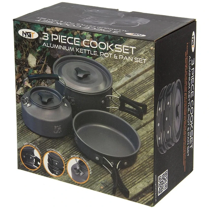 NGT SADA RIADU KETTLE, POT & PÁN SET 3-DIEL