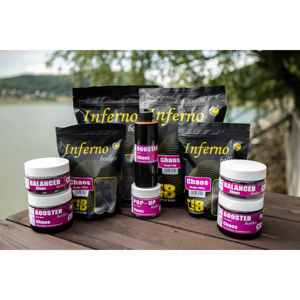 Carp Inferno Pop - up Boilies 16 mm 150 ml Chaos