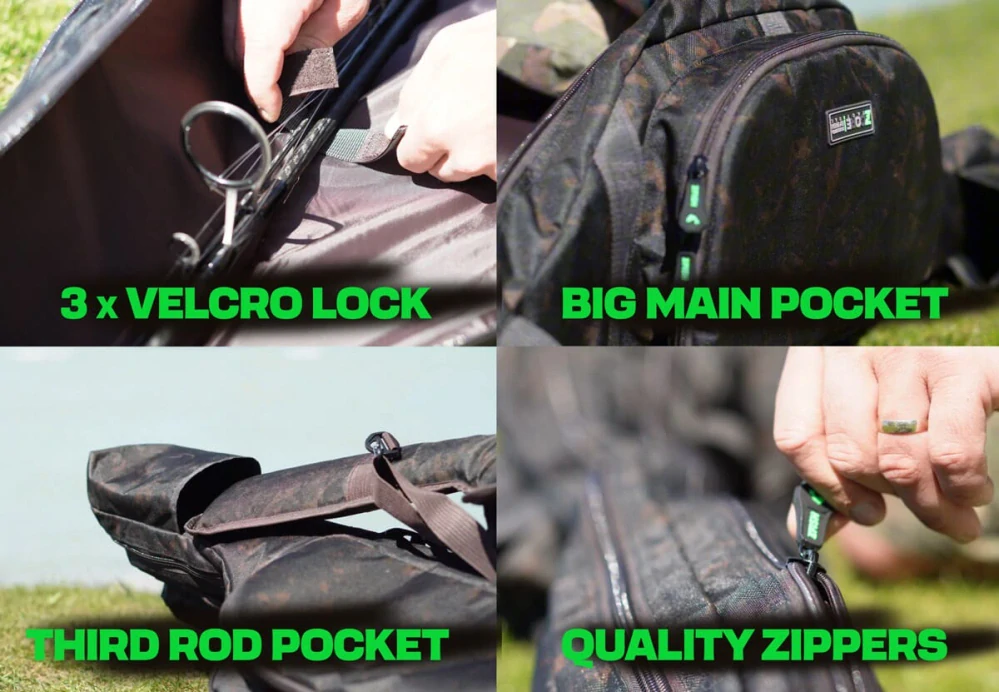 ZFISH PÚZDRO NA 2 PRÚTY Z-CORE ELITE CARP HOLDALL 2 RODS
