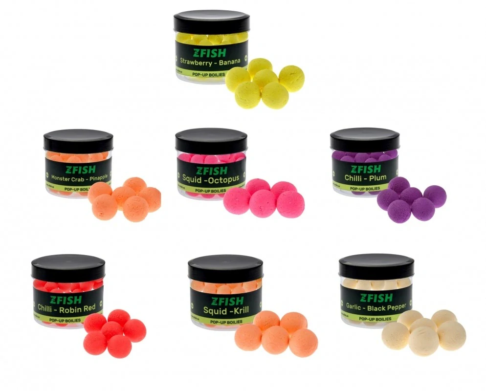 ZFISH PLÁVAJÚCE BOILIES POP-UP 16MM - 60G